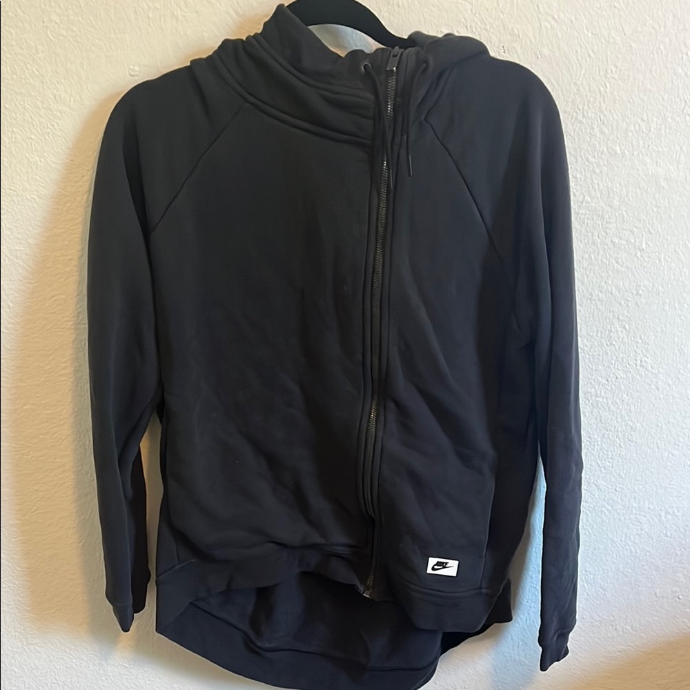 Nike Black Zip-Up Hoodie